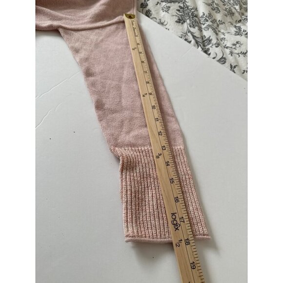 Pure Jill Light Pink Cowell Neck Wool Blend Sweater Size M - Picture 10 of 13